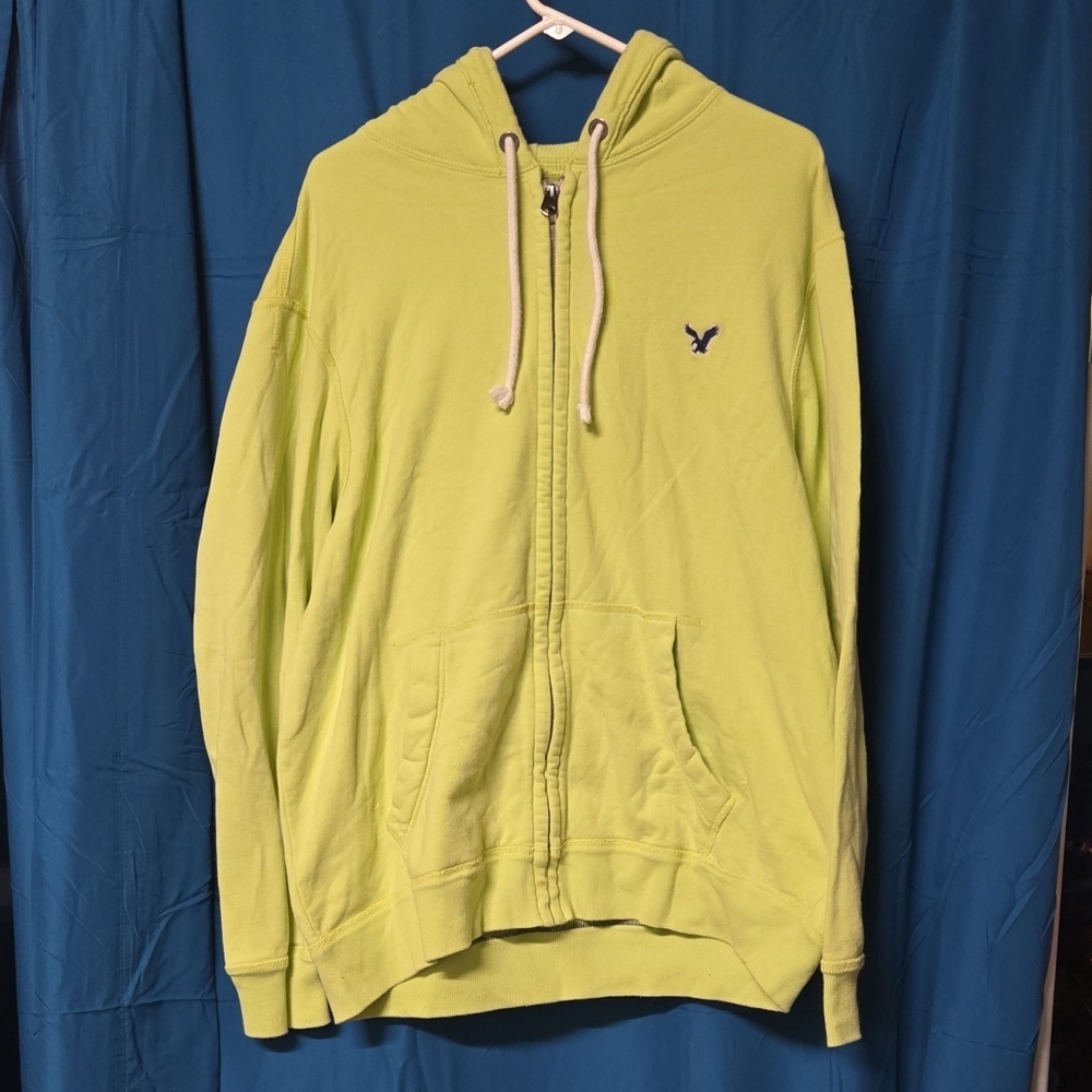 American Eagle Outfitters Lime Green Hoodie